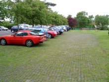 reinforced grass car parking
