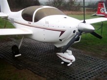 aircraft grass hardstanding